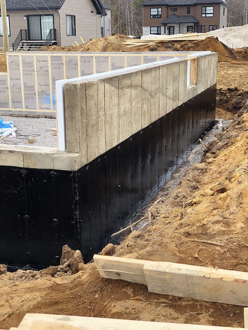 imperméabilisation de fondations à rawdon imperméabilisation ll à st alphonse rodriguez